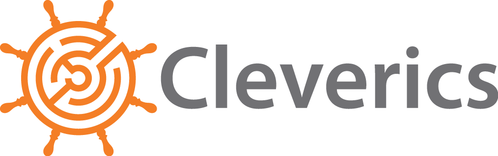 Cleverics. Logo gray on white.png